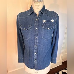 Gap 1969 Embroidered Western Shirt